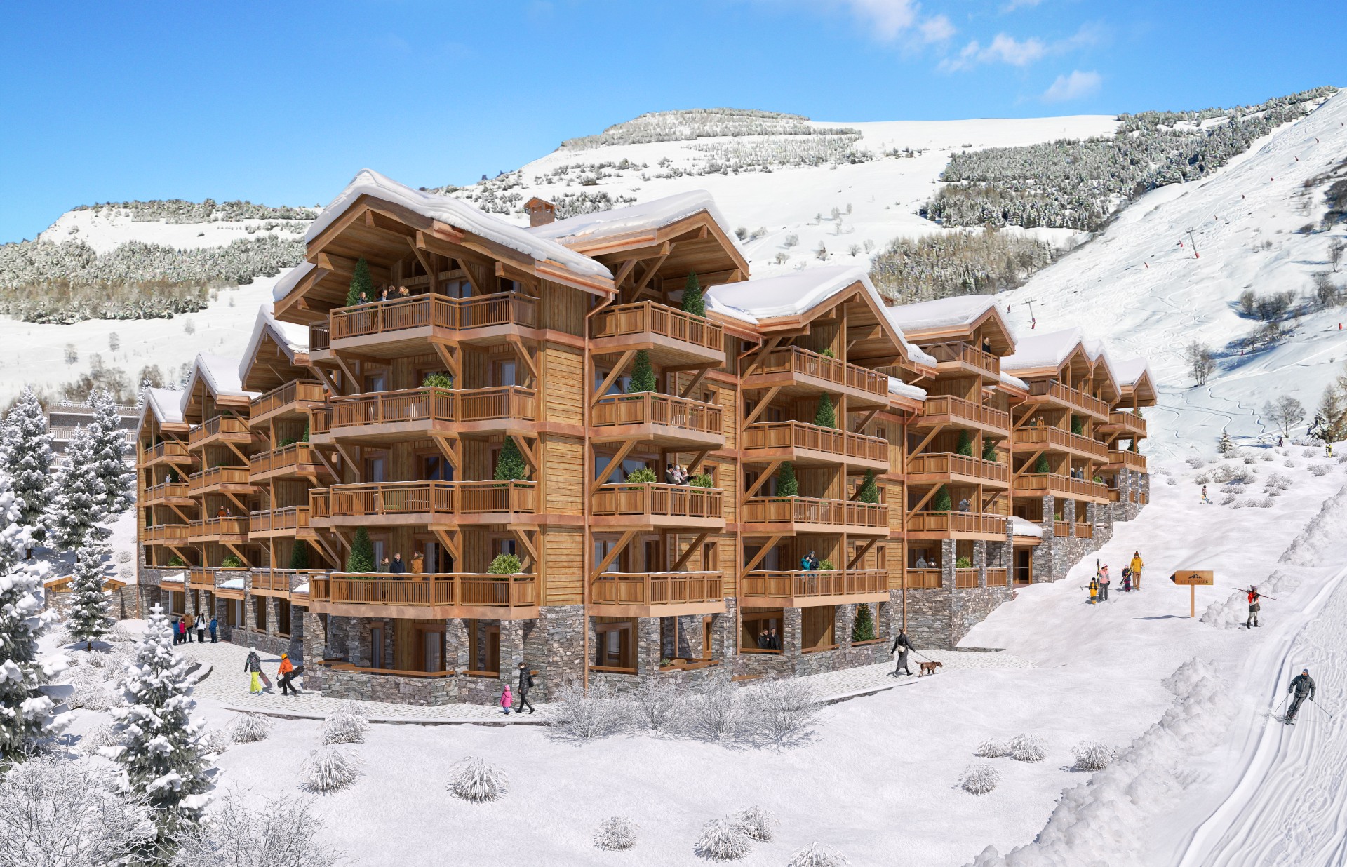 Appartement Neuf Les 2 Alpes résidence Le Télémark